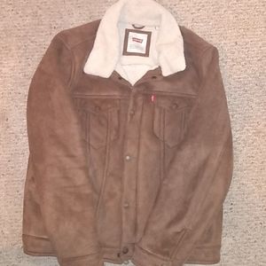 Levi's faux suede jacket